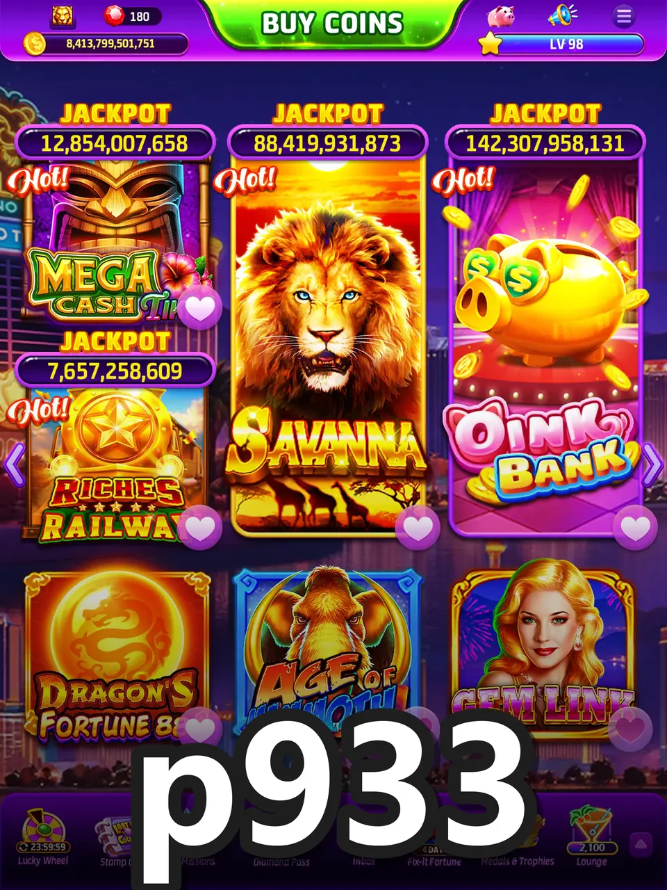 p933 Login